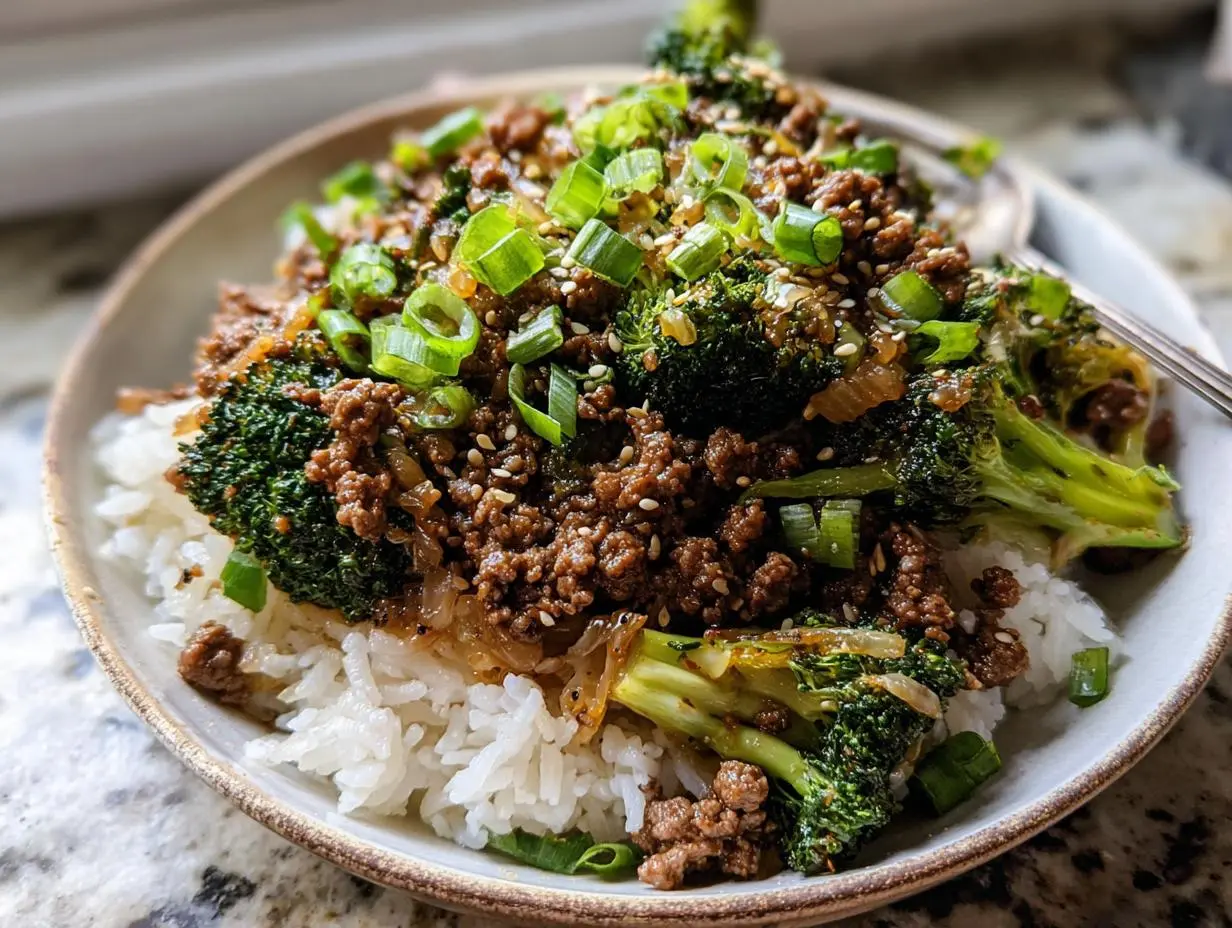 Ground Beef and Broccoli Stir Fry Recipe