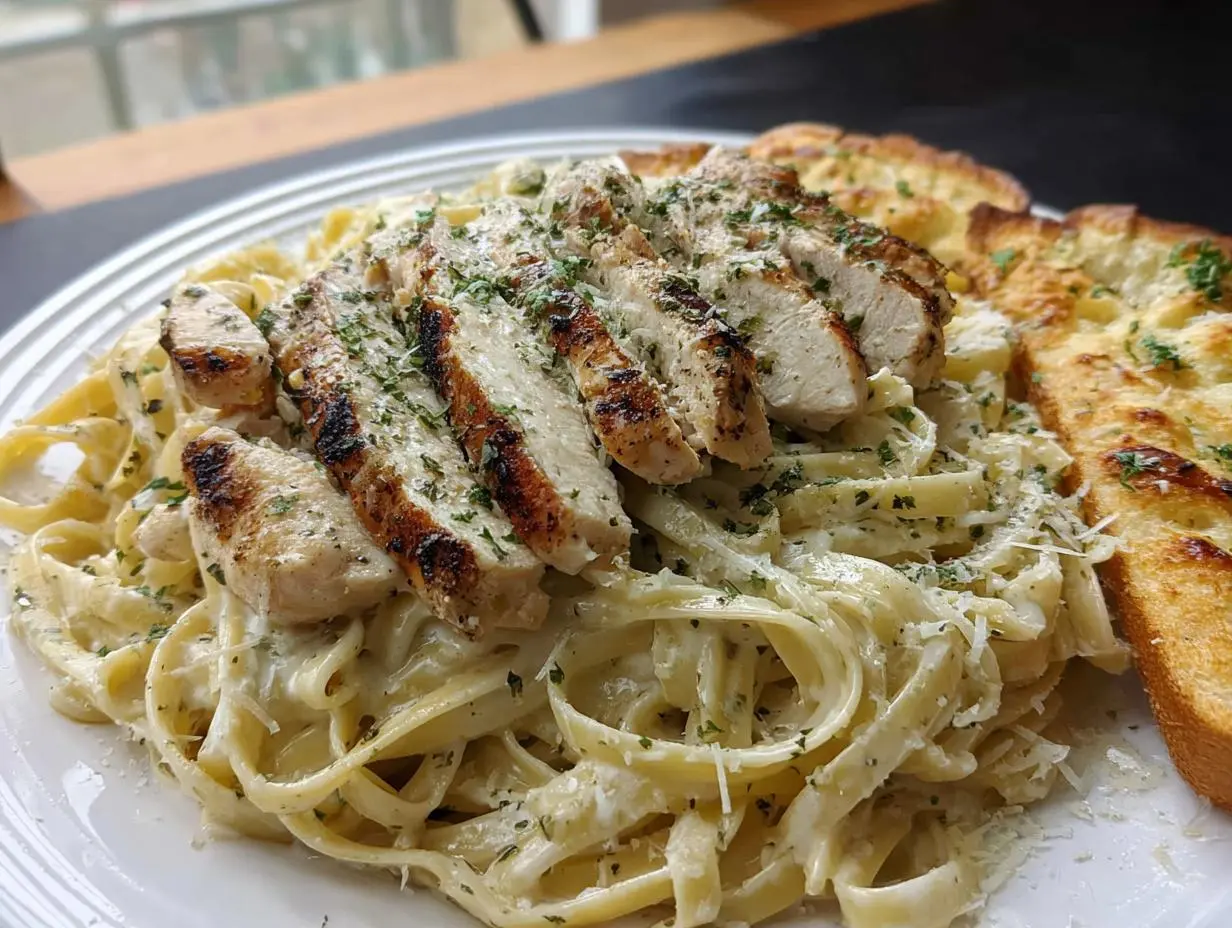 Homemade Chicken Alfredo