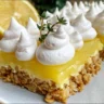 Lemon Meringue Pie Granola Bars