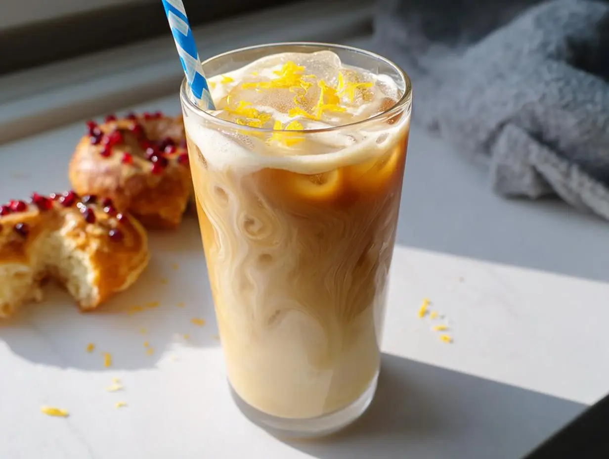 Limoncello Iced Coffee