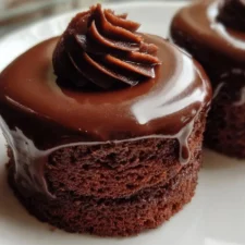 Decadent Mini Chocolate Ganache Cakes Recipe