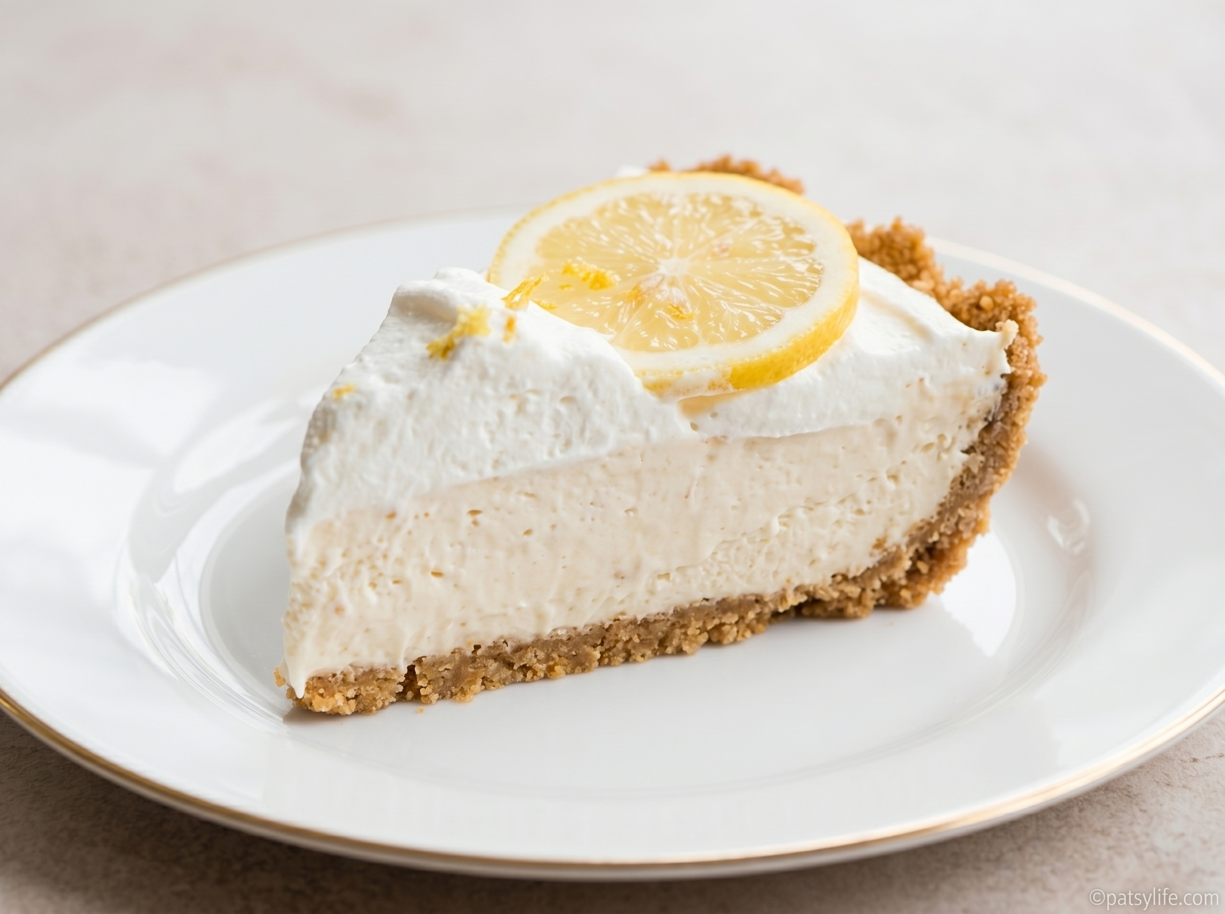 No Bake Lemon Cool Whip Pie
