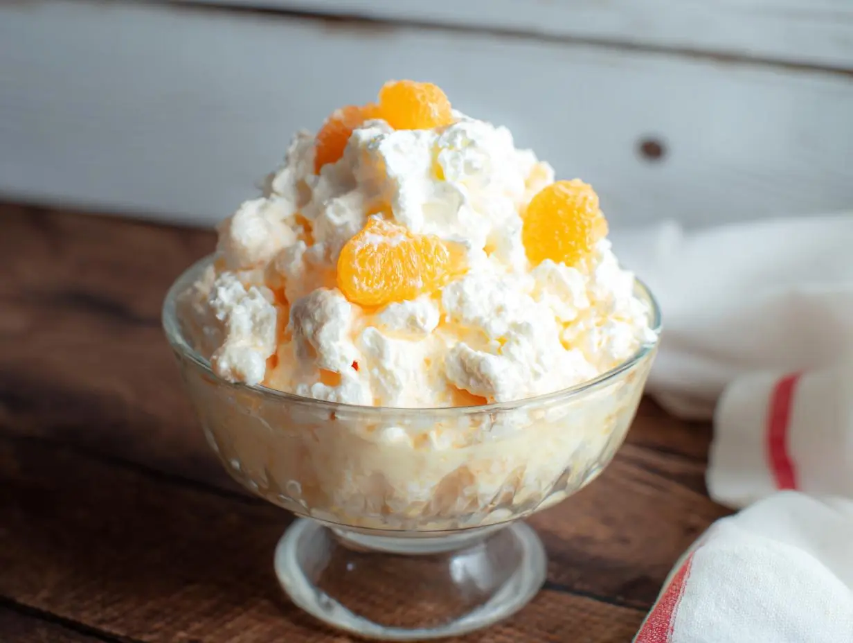 Orange Creamsicle Fluff Recipe