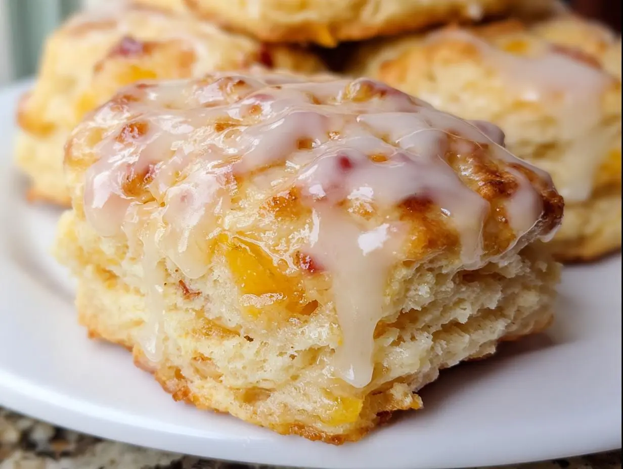 Peach Buttermilk Biscuits Recipe Peach Buttermilk Biscuits Recipe
