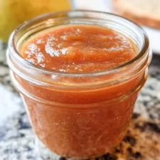Easy Crock Pot Pear Butter | A Simple Slow Cooker Recipe
