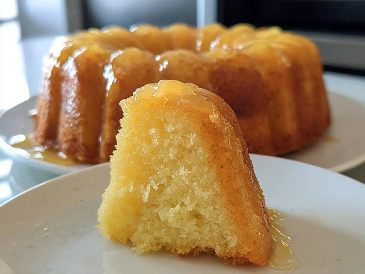 Pineapple Juice Cake Recipe