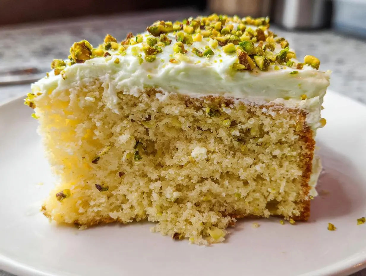 Pineapple Pistachio Cake Recipe