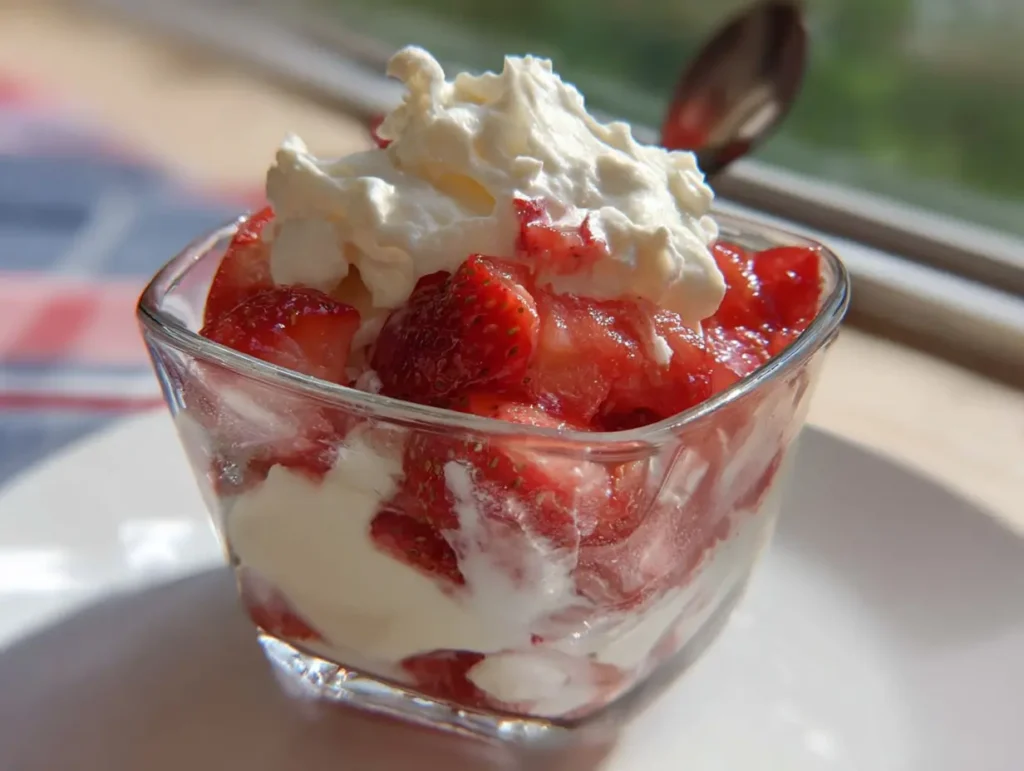 Rhubarb Eton Mess
