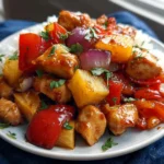 Sheet Pan Hawaiian Chicken