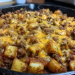 Sloppy Joe Potato Skillet