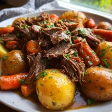 Easy & Tender Slow Cooker Pot Roast Recipe
