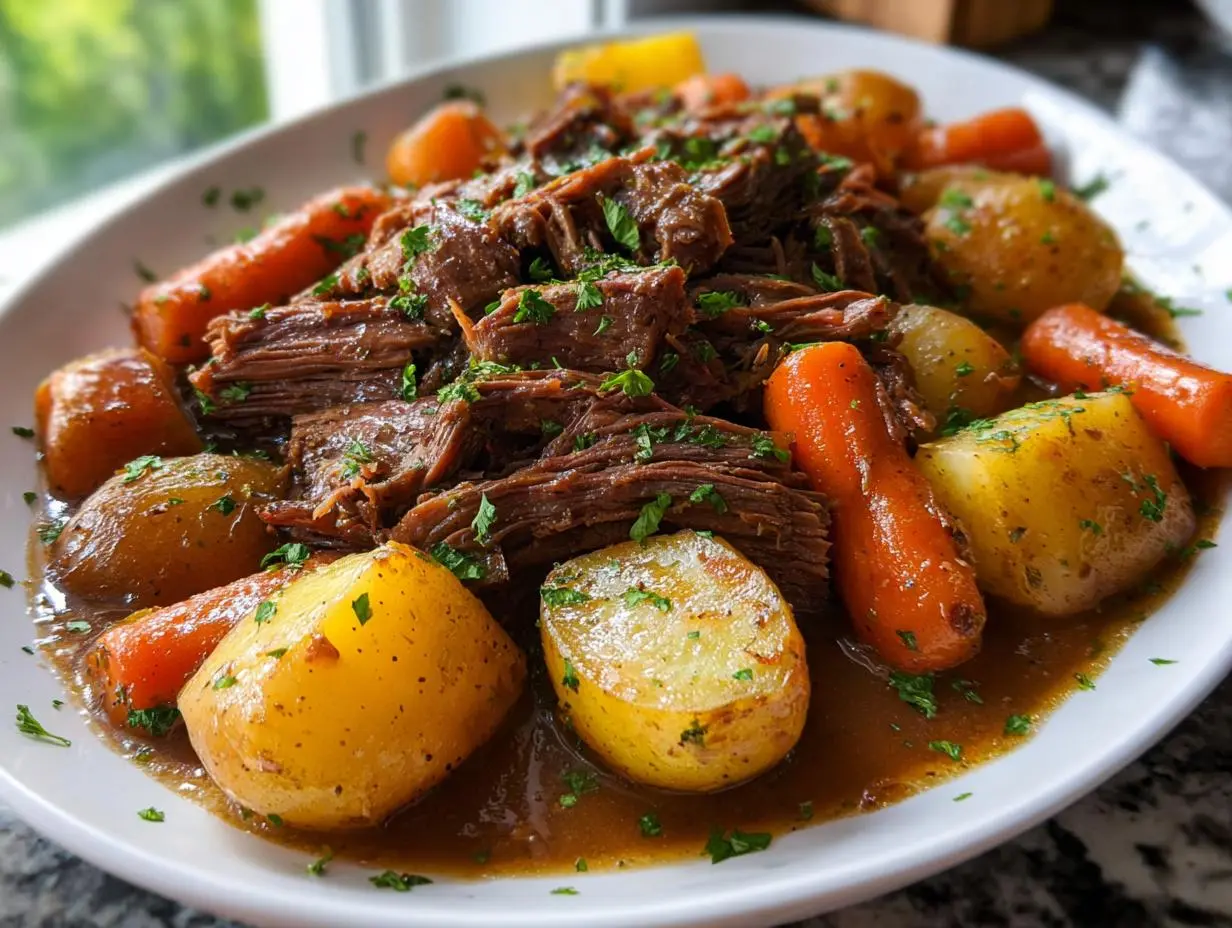 Slow Cooker Pot Roast Recipe
