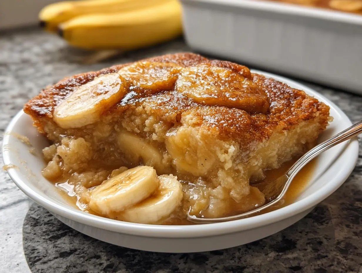 Southern Banana Cobbler