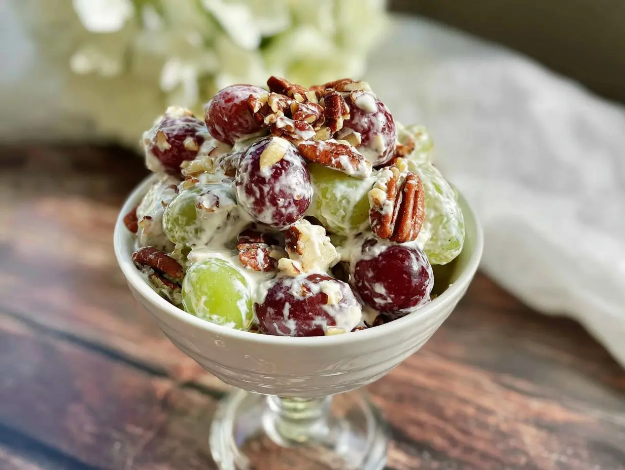 Southern Grape Salad with Pecans