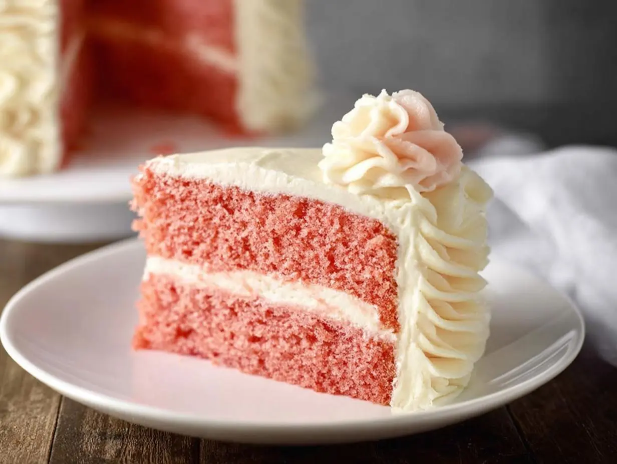 Strawberry Cake With Cream Cheese Icing Recipe Strawberry Cake With Cream Cheese Icing Recipe