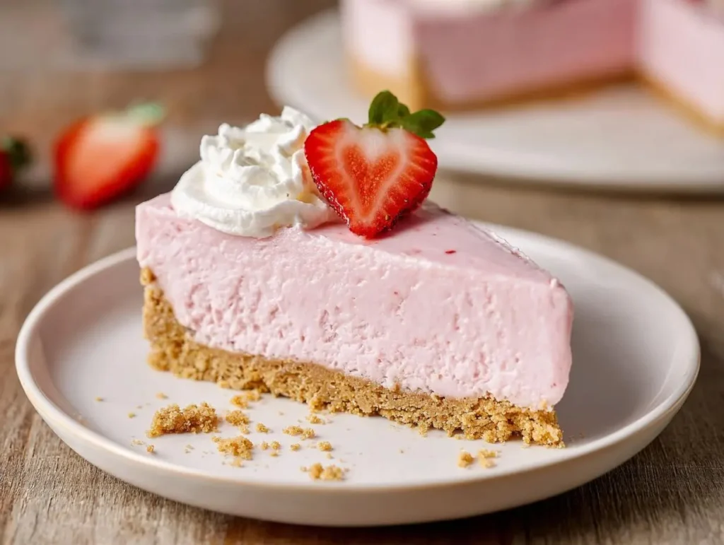 Strawberry Icebox Pie