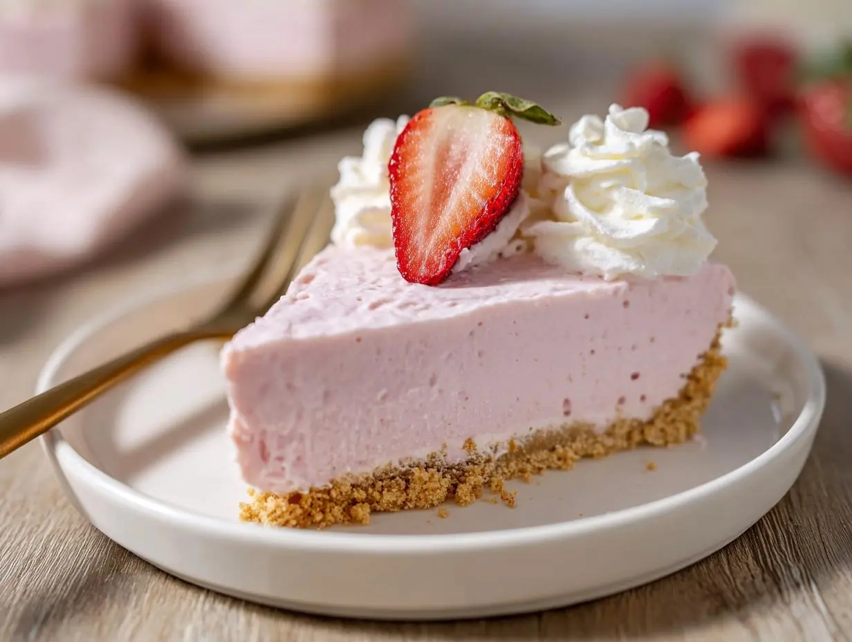 Strawberry Icebox Pie Recipe Strawberry Icebox Pie Recipe