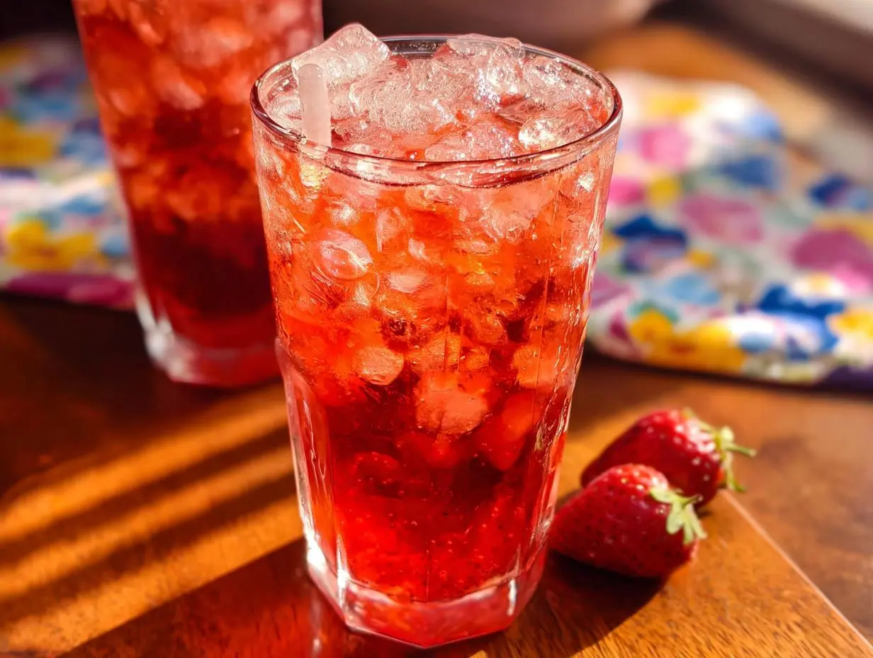 Strawberry Sweet Tea Recipe