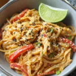 Thai Curry Noodles With Chicken