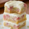 Rhubarb Custard Bars