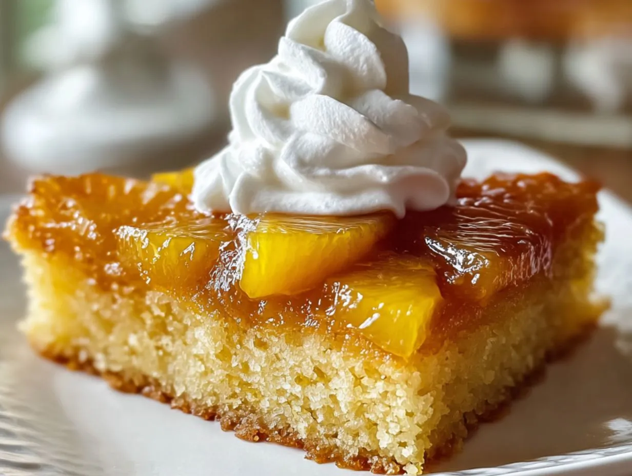 Amish Pineapple Dump Cake
