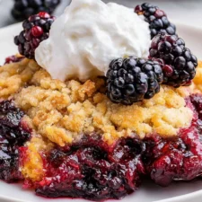 Easy Blackberry Dump Cake Recipe