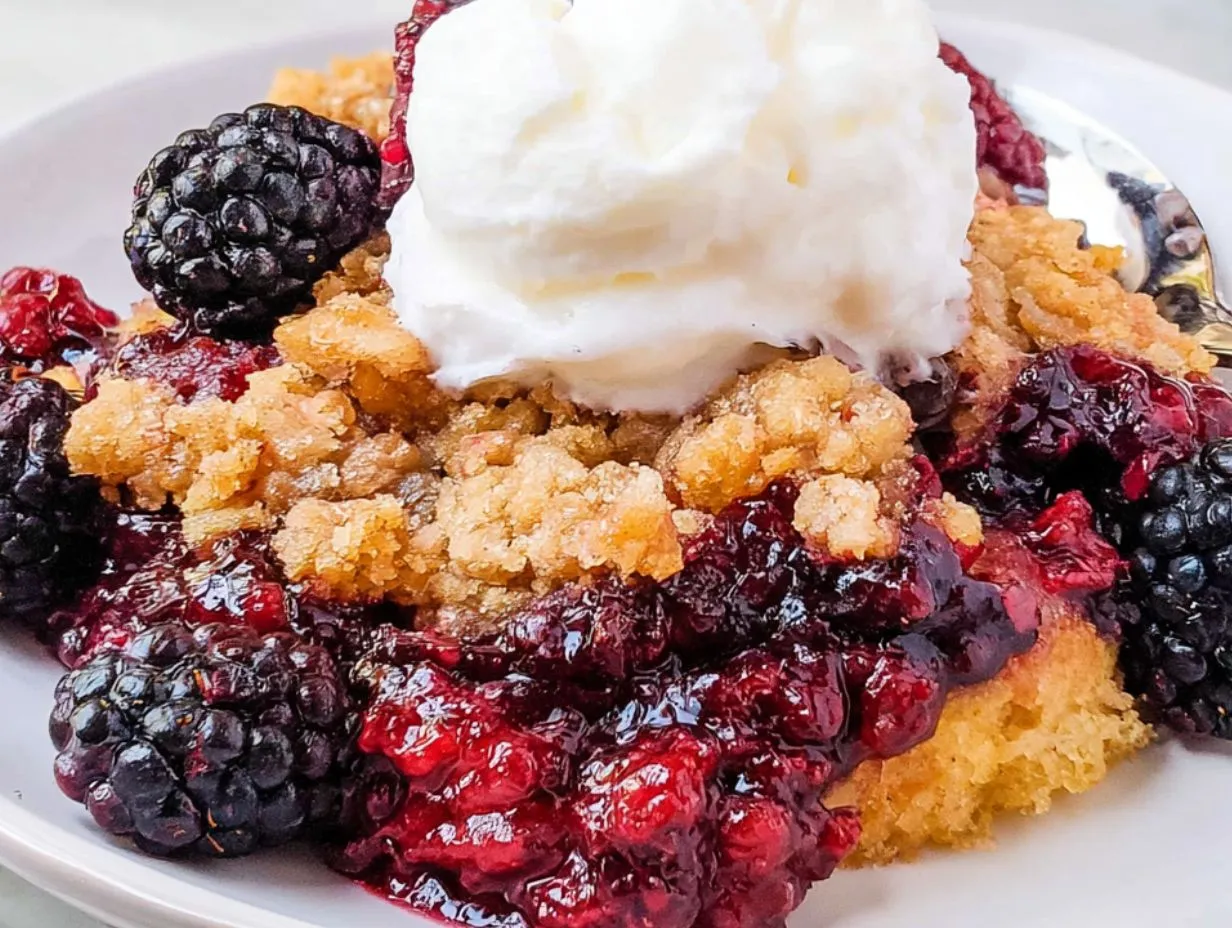 Blackberry Dump Cake Recipe