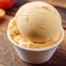 Blender Peach Ice Cream