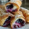 Blueberry Cream Cheese Egg Rolls