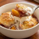 Buttermilk Biscuit Peach Cobbler