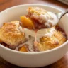 Buttermilk Biscuit Peach Cobbler