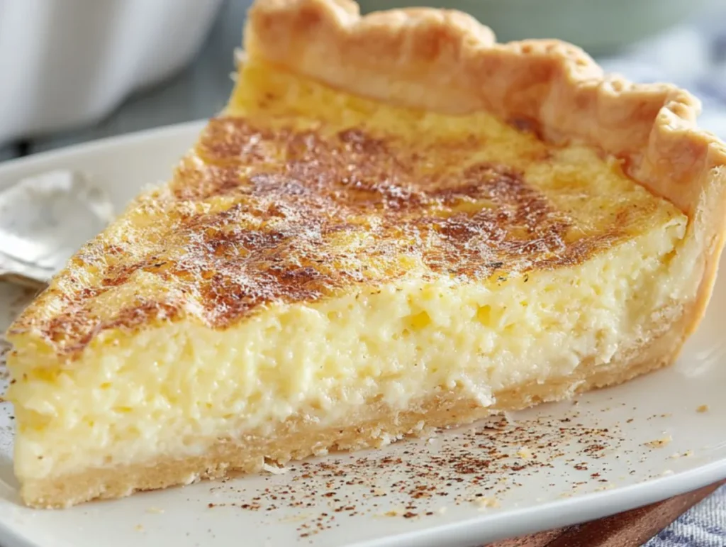 Caramel Custard Pie
