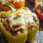 Cheesesteak Stuffed Bell Peppers