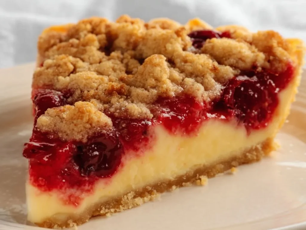 Cherry Custard Pie