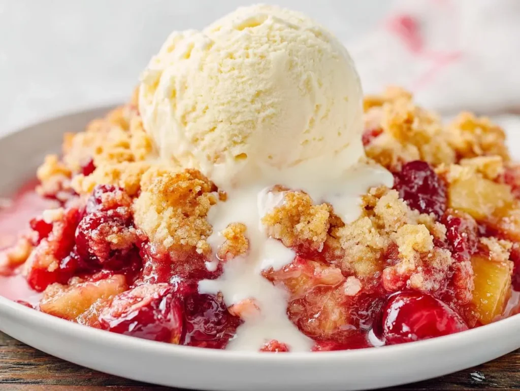 Cherry Pineapple Dump Cake
