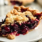 Dark Cherry Pie with Frozen Cherries