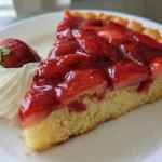 German Strawberry Cake