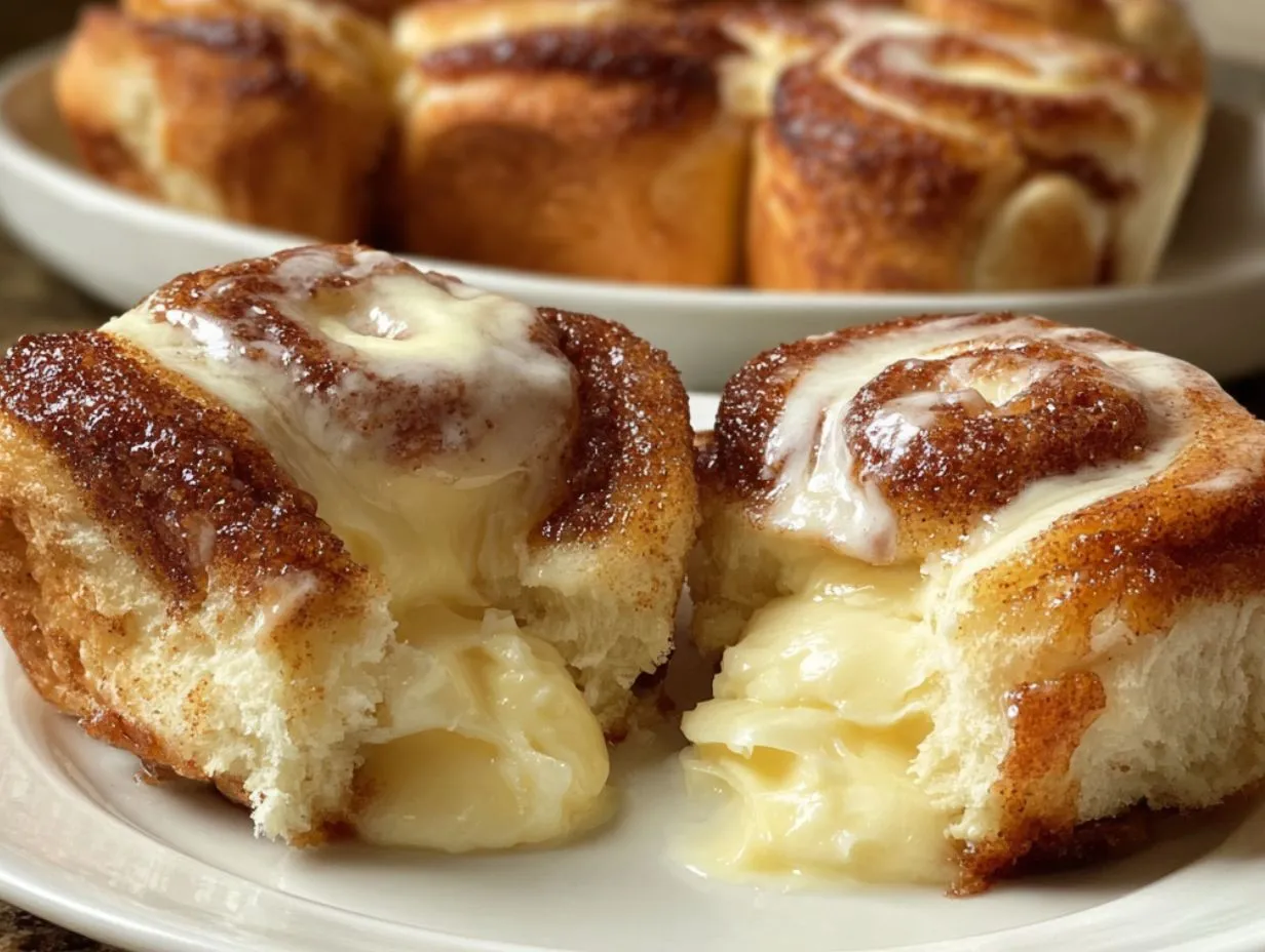 Hawaiian Cream Cheese Cinnamon Rolls