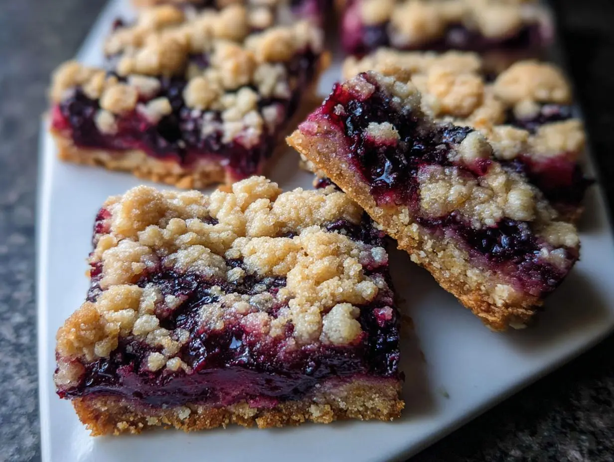 Huckleberry Crumb Bars Recipe Huckleberry Crumb Bars Recipe