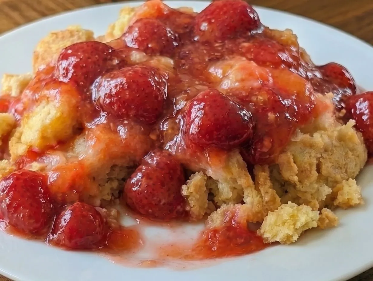 Lemon Cherry Cream Cheese Dump Cake Recipe