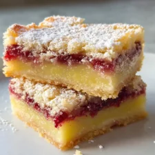 Sweet & Tart Lemon Cranberry Bars Recipe