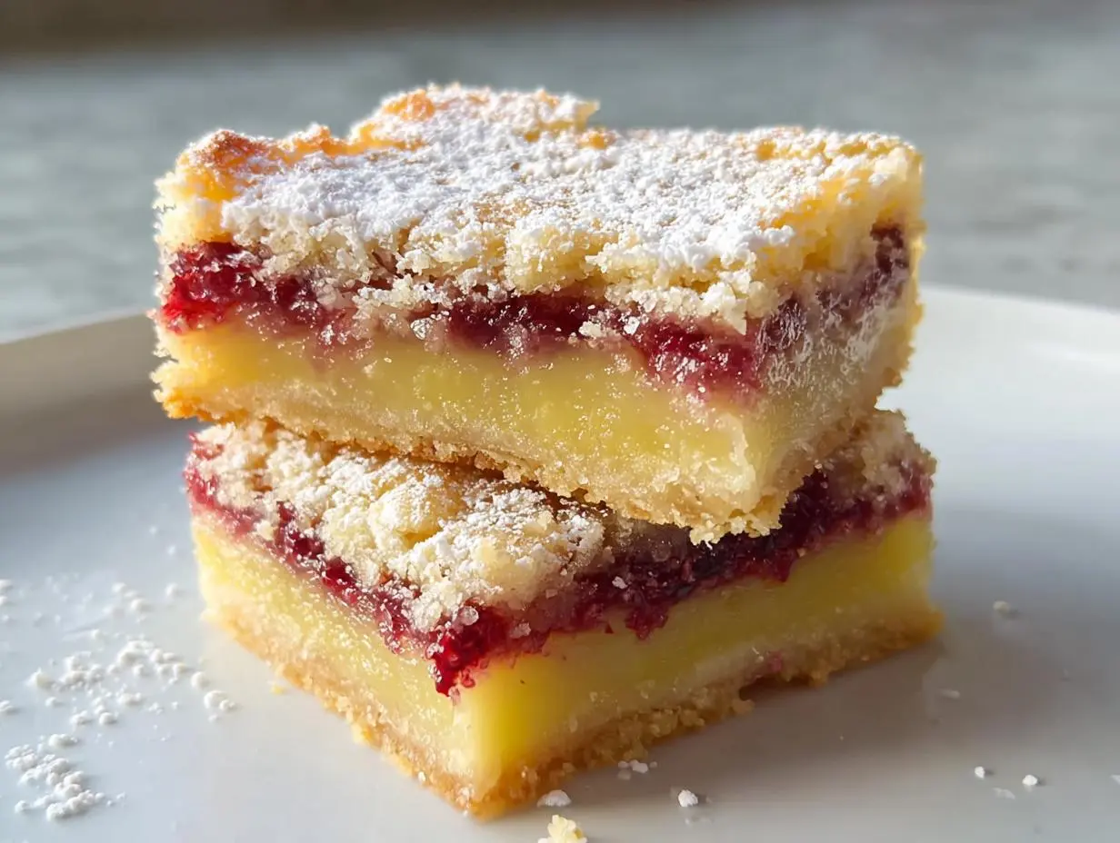 Lemon Cranberry Bars