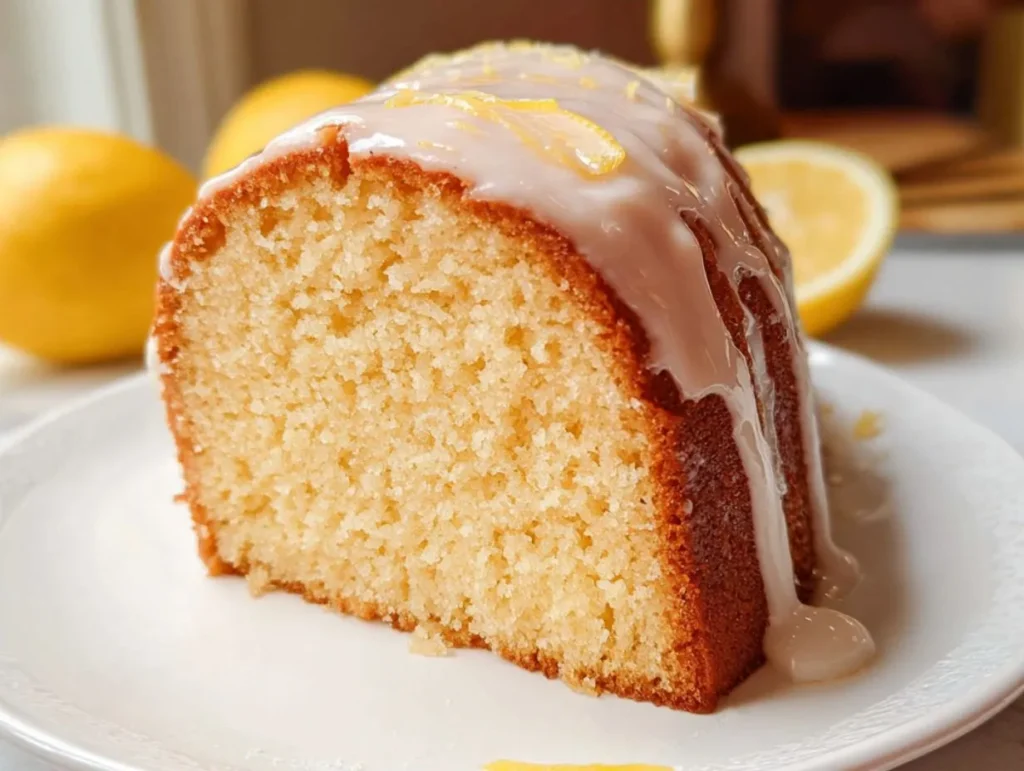 Lemon Cream Cheese Pound Cake