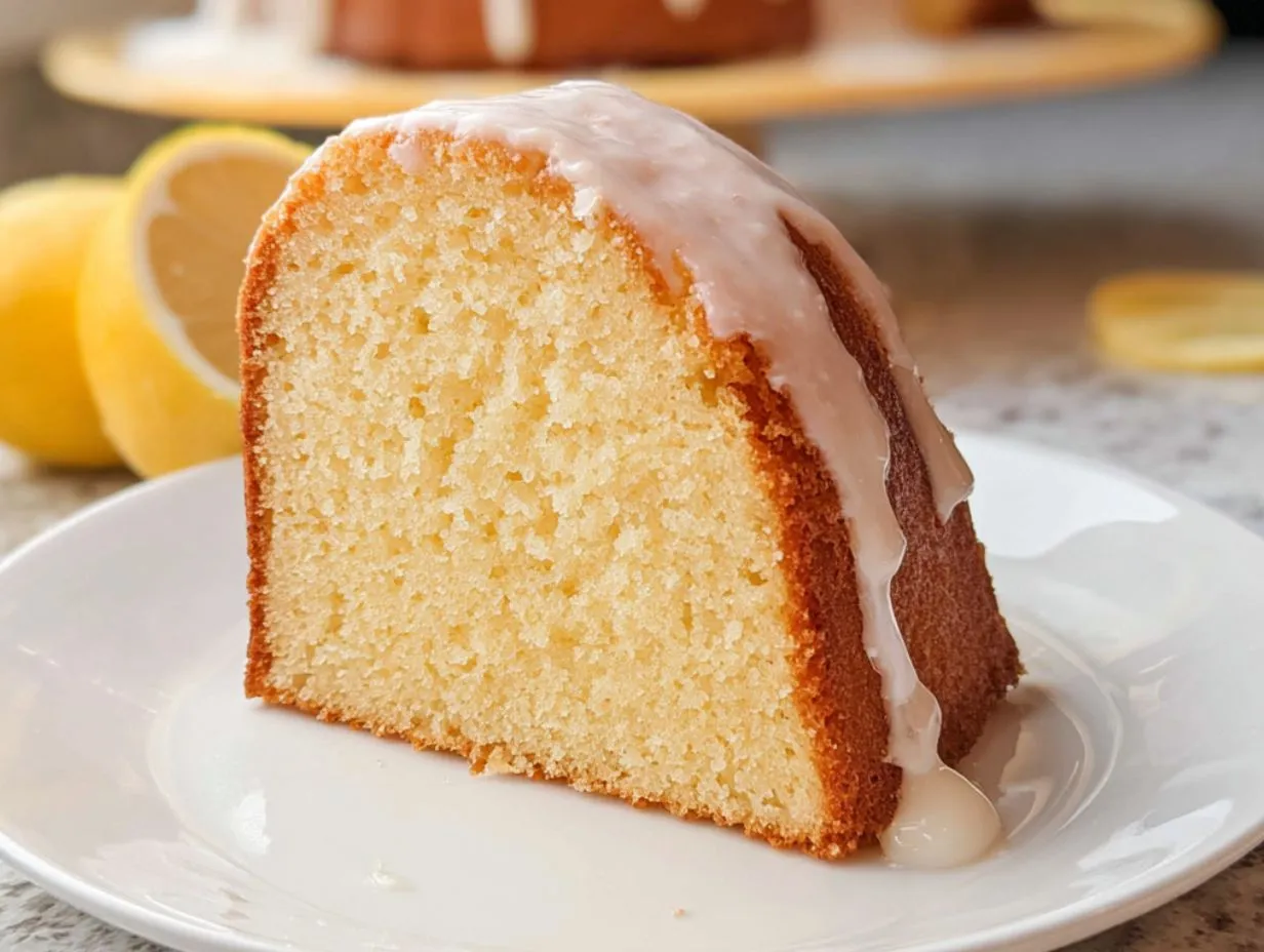Lemon Cream Cheese Pound Cake Recipe