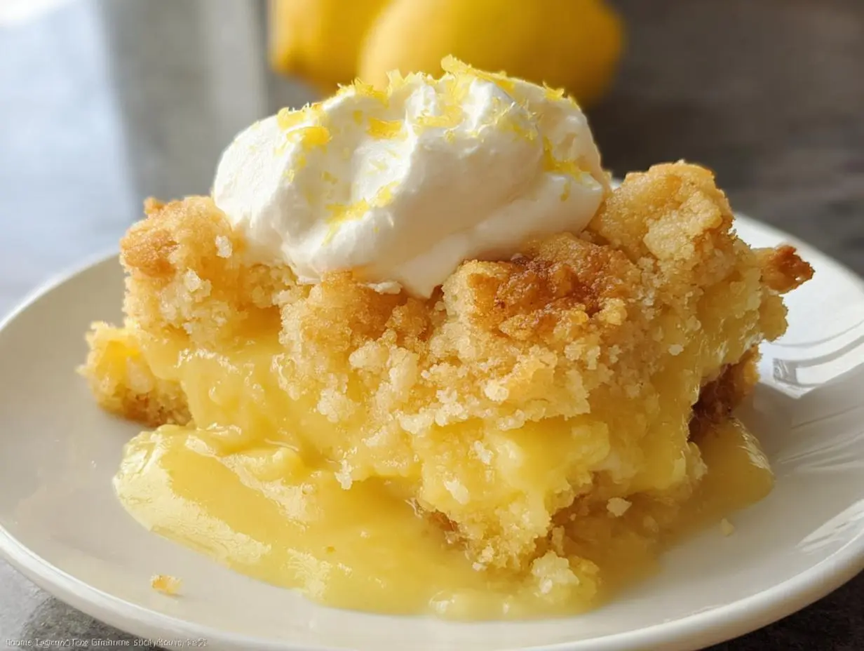 Lemon Dump Cake Recipe
