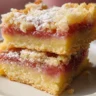Lemon Rhubarb Bars