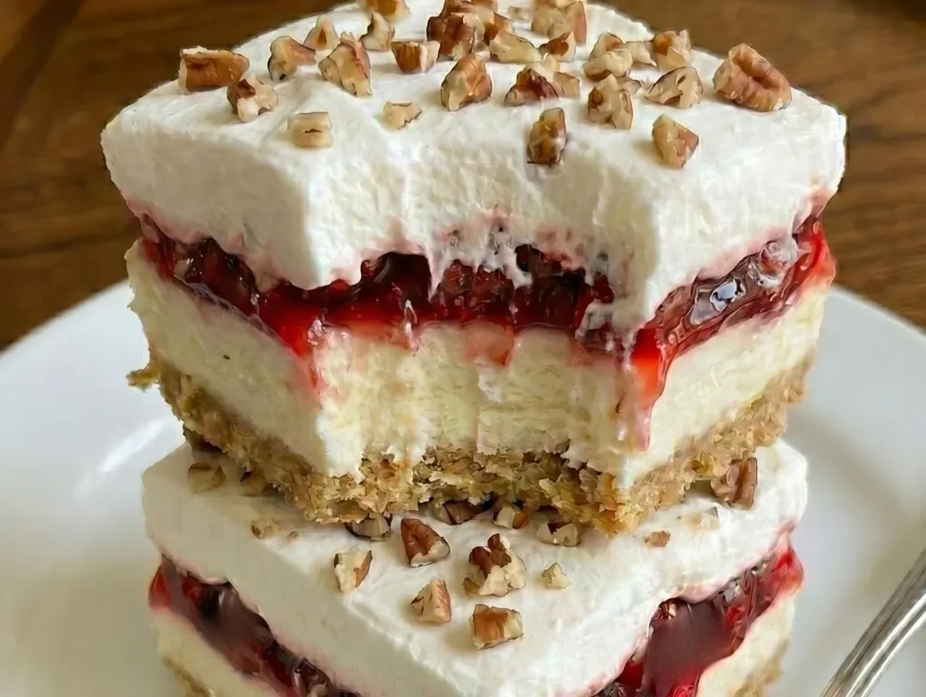 No-Bake Cherry Lush