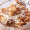 Old-Fashioned Apple Dessert with Cinnamon Crumb Topping