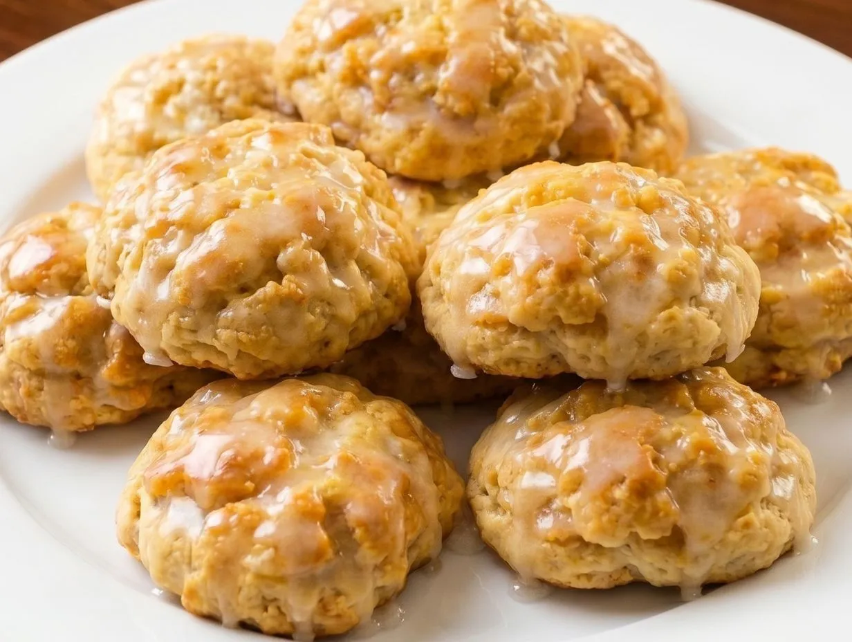Peach Drop Biscuits