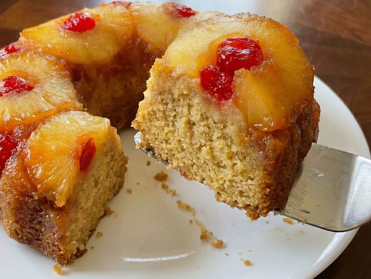 Pineapple Upside Down Bundt Cake